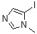 structure of CAS# 71759-88-1, 5-Iodo-1-methyl-1H-imidazole