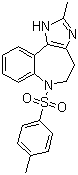 CAS # 717917-14-1, 2-Methyl-6-[(4-methylphenyl)sulfonyl]-1,4,5,6-tetrahydroimidazo[4,5-d][1]benzazepine