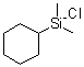 二甲基环己基氯硅烷分子结构 (CAS 71864-47-6)