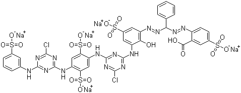 Reactive Blue 160 molecular structure (CAS 71872-76-9)