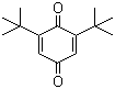 2,6-二叔丁基苯醌分子结构 (CAS 719-22-2)