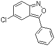 structure of CAS# 719-64-2, 5-Chloro-3-phenyl-2,1-benzisoxazole