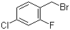 structure of CAS# 71916-82-0, 2-Fluoro-4-chlorobenzyl bromide