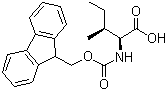 structure of CAS# 71989-23-6, Fmoc-L-Isoleucine