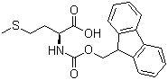 structure of CAS# 71989-28-1, Fmoc-L-Methionine