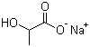 乳酸钠分子结构 (CAS 72-17-3)