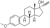 structure of CAS# 72-33-3, Mestranol