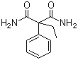 structure of CAS# 7206-76-0, 2-Ethyl-2-phenylmalonamide