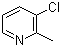structure of CAS# 72093-03-9, 3-Chloro-2-methylpyridine