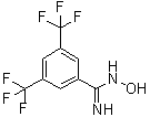 N-羟基-3,5-二(三氟甲基)苯甲脒分子结构 (CAS 72111-09-2)