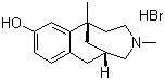 CAS # 72150-17-5, Eptazocine hydrobromide, (1S,6S)-2,3,4,5,6,7-Hexahydro-1,4-dimethyl-1,6-methano-1H-4-benzazepin-10-ol hydrobromide
