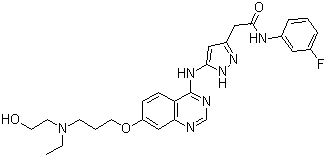 structure of CAS# 722544-51-6, AZD1152-HQPA