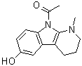 CAS # 7231-47-2, 9-Acetyl-2,3,4,9-tetrahydro-1-methyl-1H-pyrido[2,3-b]indol-6-ol