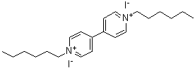 structure of CAS# 72324-15-3, 1,1'-二己基-4,4'-联吡啶鎓二碘化物