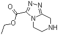5,6,7,8-四氢-[1,2,4]三唑并[4,3-a]吡嗪-3-羧酸乙酯分子结构 (CAS 723286-68-8)