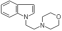 1-[2-(4-Morpholinyl)ethyl]-1H-indole molecular structure (CAS 72395-48-3)