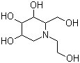 structure of CAS# 72432-03-2, Miglitol
