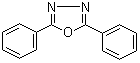 2,5-二苯基-1,3,4-恶二唑分子结构 (CAS 725-12-2)