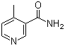 4-Methylnicotinamide molecular structure (CAS 7250-52-4)