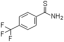 structure of CAS# 72505-21-6, 4-(三氟甲基)硫代苯甲酰胺