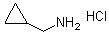 structure of CAS# 7252-53-1, Cyclopropylmethanamine hydrochloride