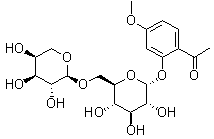 structure of CAS# 72520-92-4, Paeonolide