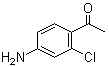structure of CAS# 72531-23-8, 1-(4-Amino-2-chlorophenyl)ethanone
