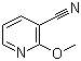 structure of CAS# 7254-34-4, 2-Methoxynicotinonitrile