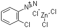 CAS 登录号：7258-22-2, 邻氯重氮苯氯锌酸盐