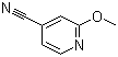 structure of CAS# 72716-86-0, 4-Cyano-2-methoxypyridine