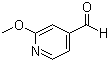 structure of CAS# 72716-87-1, 2-Methoxypyridine-4-carboxaldehyde