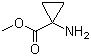 structure of CAS# 72784-43-1, Methyl 1-aminocyclopropanecarboxylate