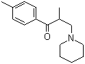 CAS # 728-88-1, Tolperisone, 2-Methyl-1-(4-methylphenyl)-3-(1-piperidinyl)-1-propanone, 2,4'-Dimethyl-3-piperidinopropiophenone