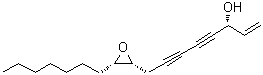 Panaxydol molecular structure (CAS 72800-72-7)