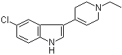 CAS # 72808-83-4, 5-Chloro-3-(1-ethyl-1,2,3,6-tetrahydro-4-pyridinyl)-1H-indole
