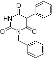 structure of CAS# 72846-00-5, 1-苄基-5-苯基巴比妥酸