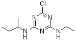 structure of CAS# 7286-69-3, Sebuthylazine