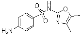 structure of CAS# 729-99-7, Sulfadimethyloxazole