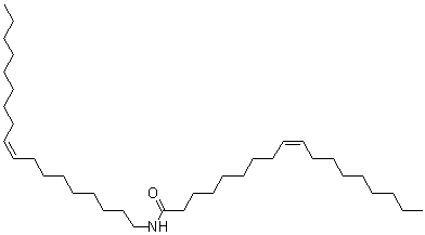 CAS 登录号：72901-31-6, N-(9Z)-9-十八碳烯-1-基-油酸酰胺