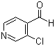structure of CAS# 72990-37-5, 3-Chloropyridine-4-carboxaldehyde