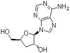 虫草素分子结构 (CAS 73-03-0)