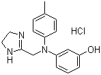 structure of CAS# 73-05-2, Phentolamine hydrochloride