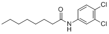 structure of CAS# 730-25-6, 3',4'-Dichlorocapryloanilide