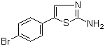 CAS # 73040-60-5, 5-(4-Bromophenyl)thiazol-2-amine, NSC 176404