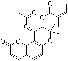 Praeruptorin A molecular structure (CAS 73069-25-7)