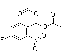 CAS 登录号：731-86-2, 1-(4-氟-2-硝基苯基)甲二醇 1,1-二乙酸酯