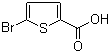 structure of CAS# 7311-63-9, 5-Bromothiophene-2-carboxylic acid