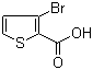 3-溴噻吩-2-甲酸分子结构 (CAS 7311-64-0)