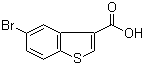 structure of CAS# 7312-24-5, 5-Bromobenzothiophene-3-carboxylic acid