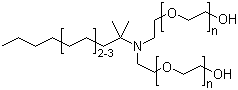 CAS 登录号：73138-27-9, 乙氧基化 C12-C14 叔烷基胺